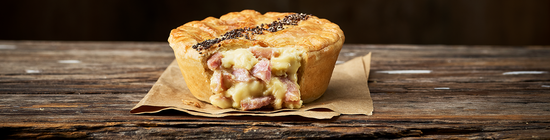 Bacon & Egg Pie 2 Pack Banner