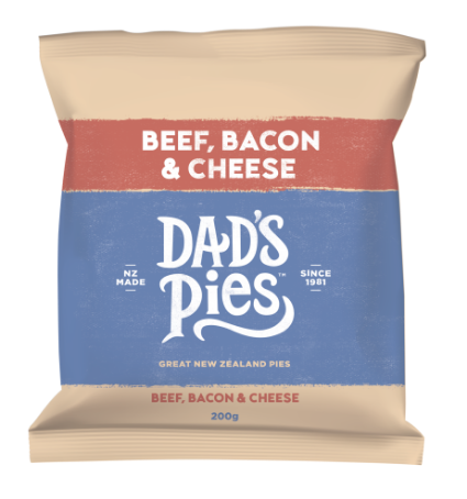 Dad's Pies Beef, Bacon & Cheese