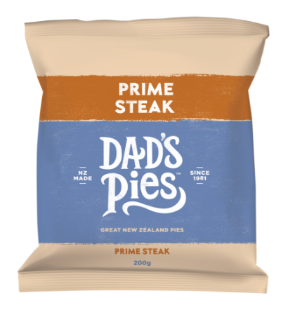 Dad's Pies Prime Steak