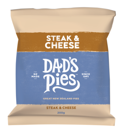 Dad's Pies Steak & Cheese